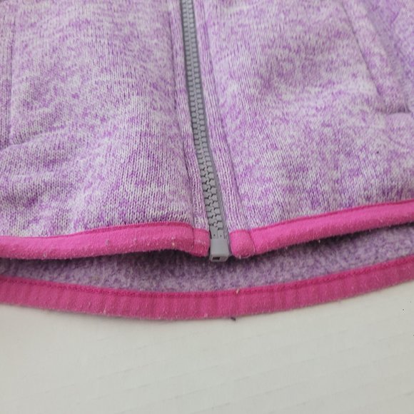 Nautica Girl's Purple Jacket with Pink Trim - Size 6 - Picture 11 of 13